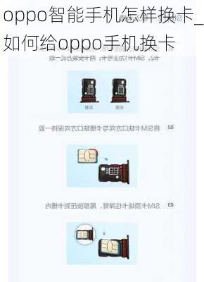 oppo智能手机怎样换卡_如何给oppo手机换卡