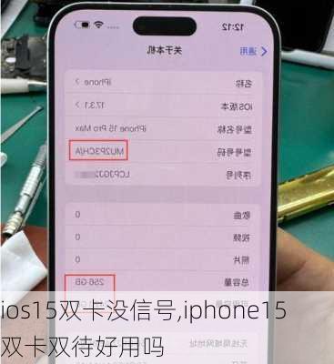 ios15双卡没信号,iphone15双卡双待好用吗