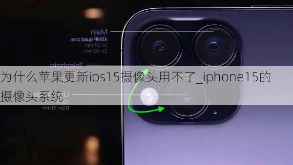 为什么苹果更新ios15摄像头用不了_iphone15的摄像头系统