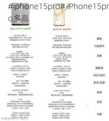 #iphone15pro#,iPhone15pro多高