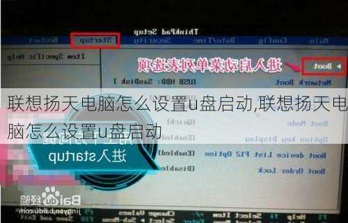 联想扬天电脑怎么设置u盘启动,联想扬天电脑怎么设置u盘启动