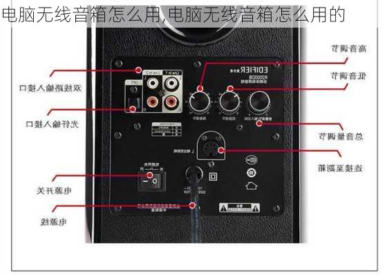 电脑无线音箱怎么用,电脑无线音箱怎么用的