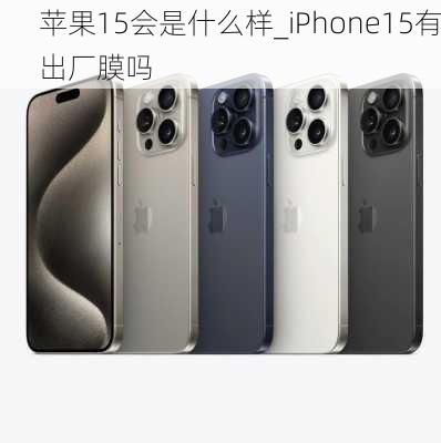 苹果15会是什么样_iPhone15有出厂膜吗