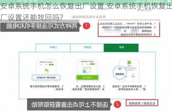 安卓系统手机怎么恢复出厂设置,安卓系统手机恢复出厂设置还能找回吗?