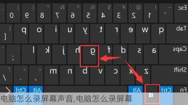 电脑怎么录屏幕声音,电脑怎么录屏幕