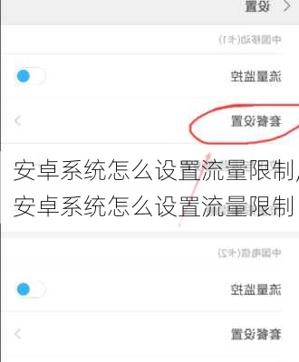 安卓系统怎么设置流量限制,安卓系统怎么设置流量限制