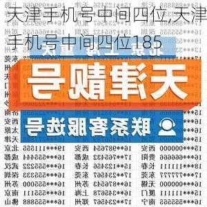 天津手机号中间四位,天津手机号中间四位185