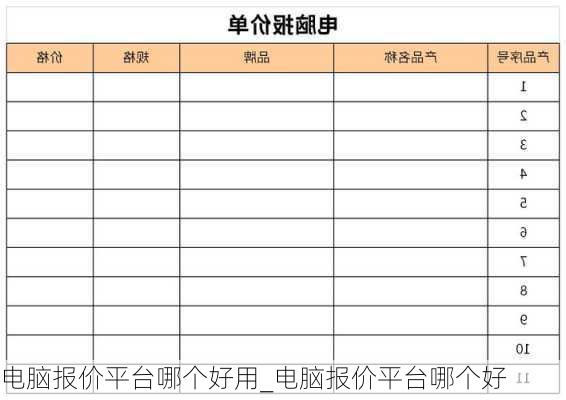 电脑报价平台哪个好用_电脑报价平台哪个好