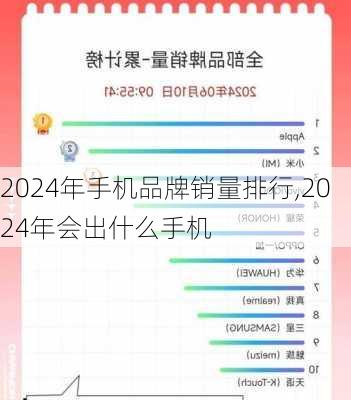 2024年手机品牌销量排行,2024年会出什么手机