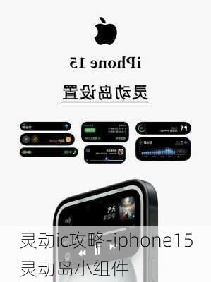 灵动ic攻略-iphone15灵动岛小组件