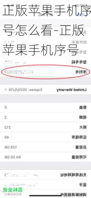 正版苹果手机序号怎么看-正版苹果手机序号