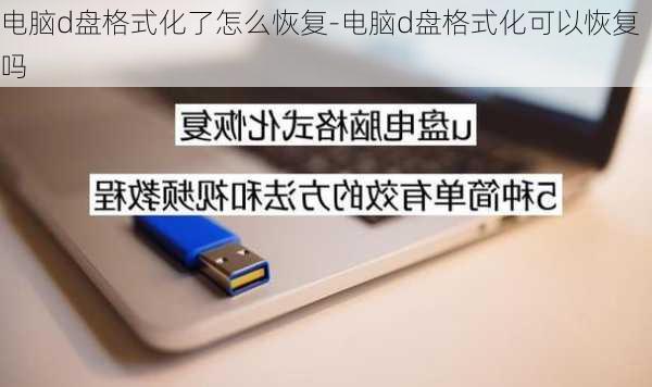 电脑d盘格式化了怎么恢复-电脑d盘格式化可以恢复吗