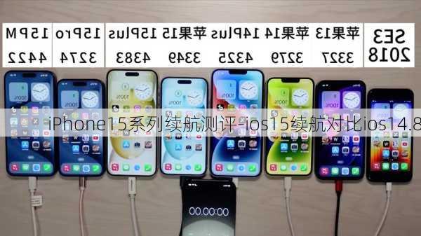 iPhone15系列续航测评-ios15续航对比ios14.8