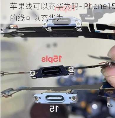 苹果线可以充华为吗-iPhone15的线可以充华为