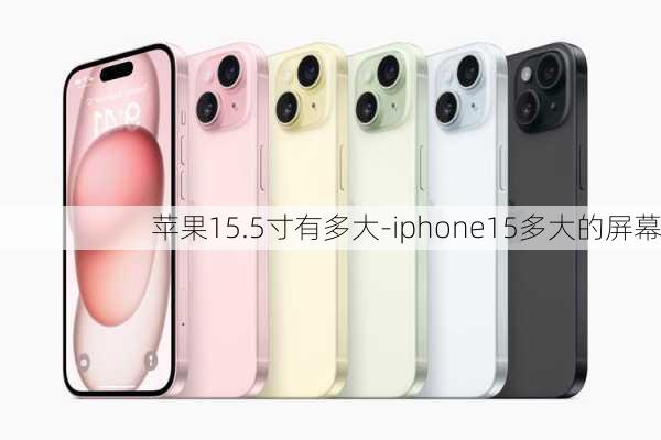 苹果15.5寸有多大-iphone15多大的屏幕