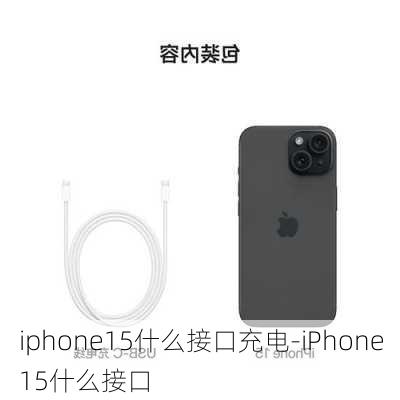 iphone15什么接口充电-iPhone15什么接口