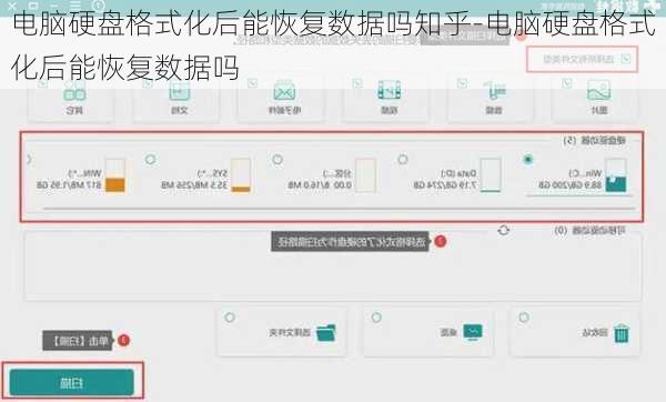 电脑硬盘格式化后能恢复数据吗知乎-电脑硬盘格式化后能恢复数据吗