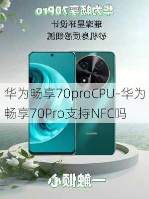 华为畅享70proCPU-华为畅享70Pro支持NFC吗