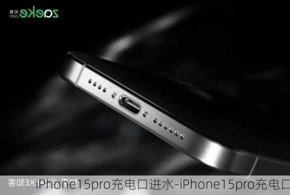 iPhone15pro充电口进水-iPhone15pro充电口