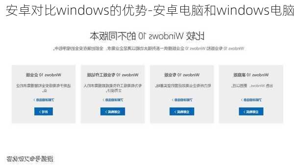 安卓对比windows的优势-安卓电脑和windows电脑