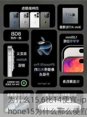 为什么15.6比14便宜-iphone15为什么那么便宜