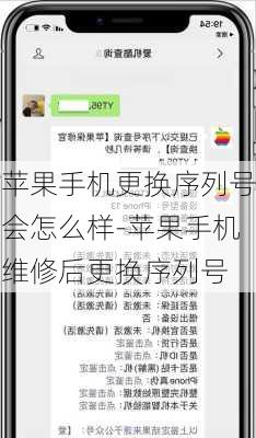 苹果手机更换序列号会怎么样-苹果手机维修后更换序列号