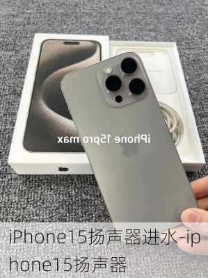 iPhone15扬声器进水-iphone15扬声器