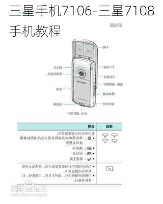 三星手机7106-三星7108手机教程