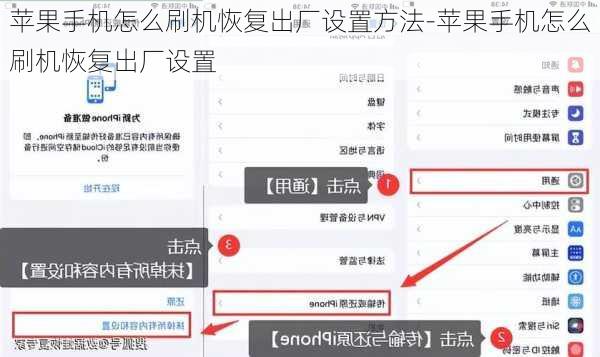 苹果手机怎么刷机恢复出厂设置方法-苹果手机怎么刷机恢复出厂设置