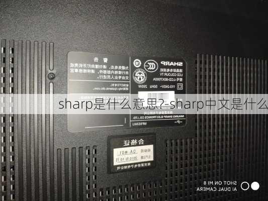 sharp是什么意思?-sharp中文是什么