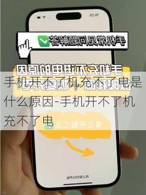 手机开不了机充不了电是什么原因-手机开不了机充不了电