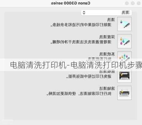 电脑清洗打印机-电脑清洗打印机步骤