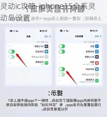 灵动ic攻略-iphone15全系灵动岛设置