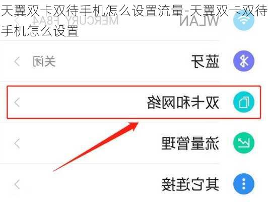 天翼双卡双待手机怎么设置流量-天翼双卡双待手机怎么设置