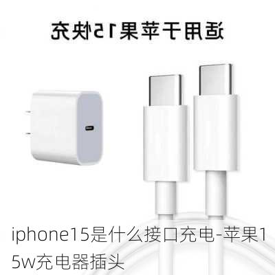 iphone15是什么接口充电-苹果15w充电器插头