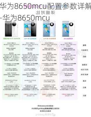 华为8650mcu配置参数详解-华为8650mcu