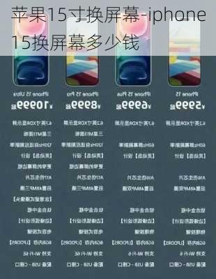 苹果15寸换屏幕-iphone15换屏幕多少钱