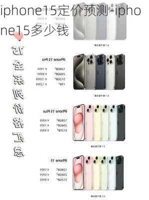 iphone15定价预测-iphone15多少钱