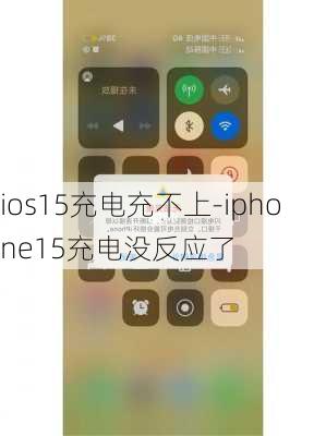 ios15充电充不上-iphone15充电没反应了