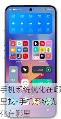 手机系统优化在哪里找-手机系统优化在哪里