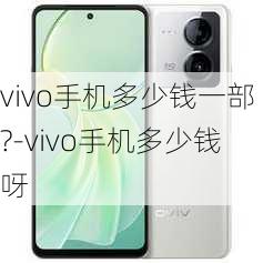 vivo手机多少钱一部?-vivo手机多少钱呀