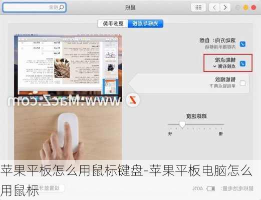 苹果平板怎么用鼠标键盘-苹果平板电脑怎么用鼠标
