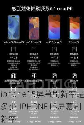 iphone15屏幕刷新率是多少-IPHONE15屏幕刷新率