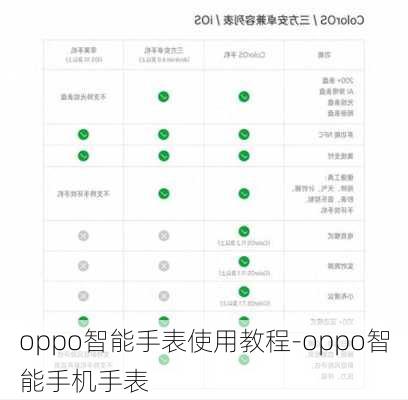 oppo智能手表使用教程-oppo智能手机手表