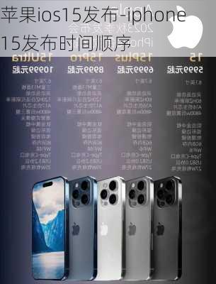 苹果ios15发布-iphone15发布时间顺序