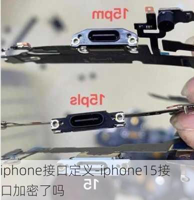 iphone接口定义-iphone15接口加密了吗