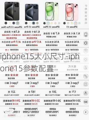 iphone15大小尺寸-iphone15参数配置