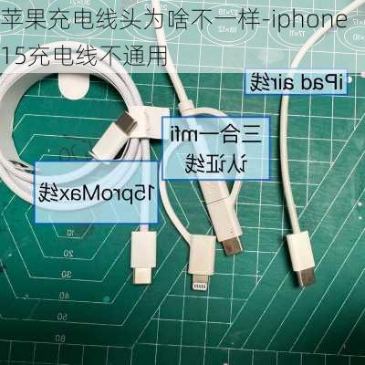 苹果充电线头为啥不一样-iphone15充电线不通用