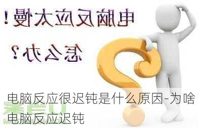 电脑反应很迟钝是什么原因-为啥电脑反应迟钝