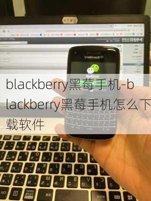 blackberry黑莓手机-blackberry黑莓手机怎么下载软件